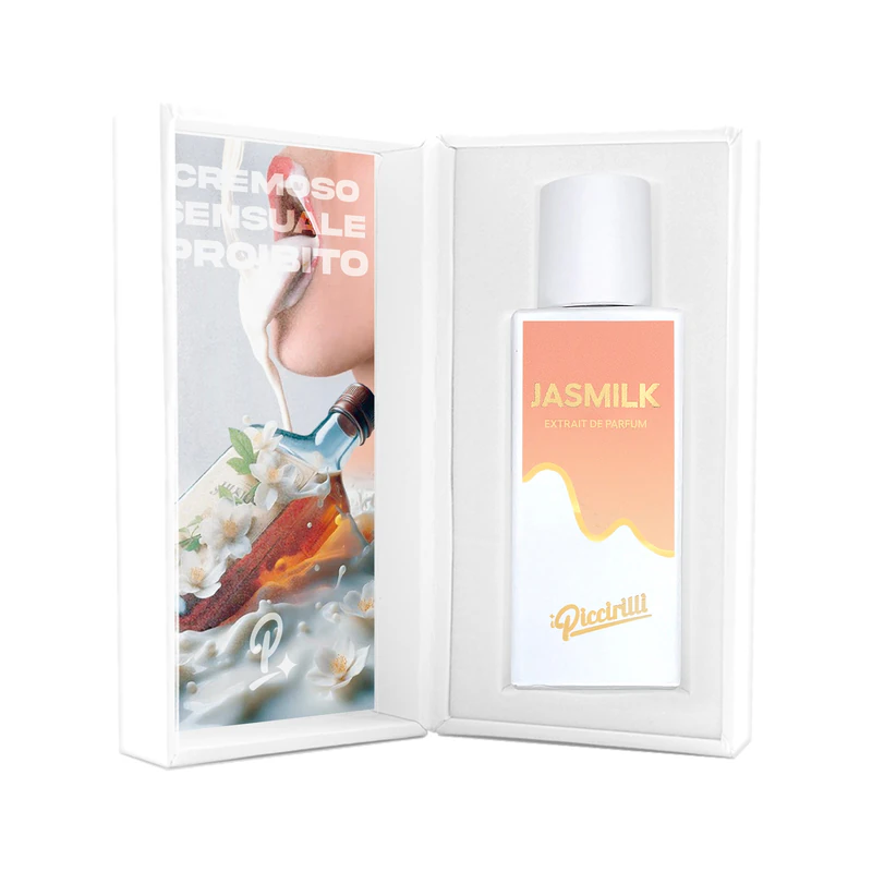 i Piccirilli Jasmilk Extrait de Parfum 30 ml nella confezione aperta