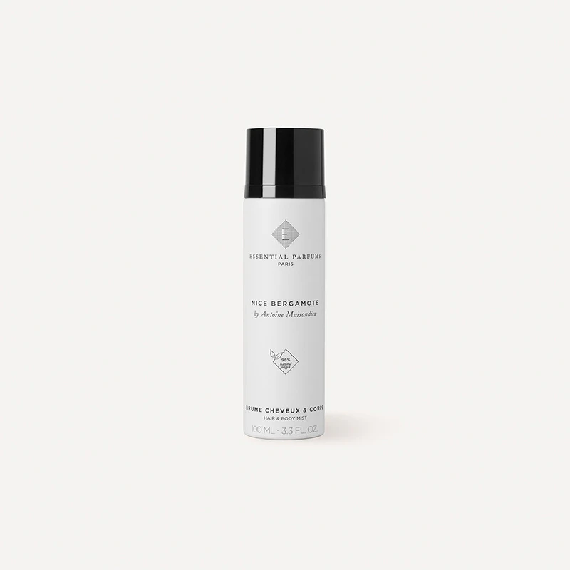 Essential Parfums Nice Bergamote Brume Cheveux et Corps 100 ml