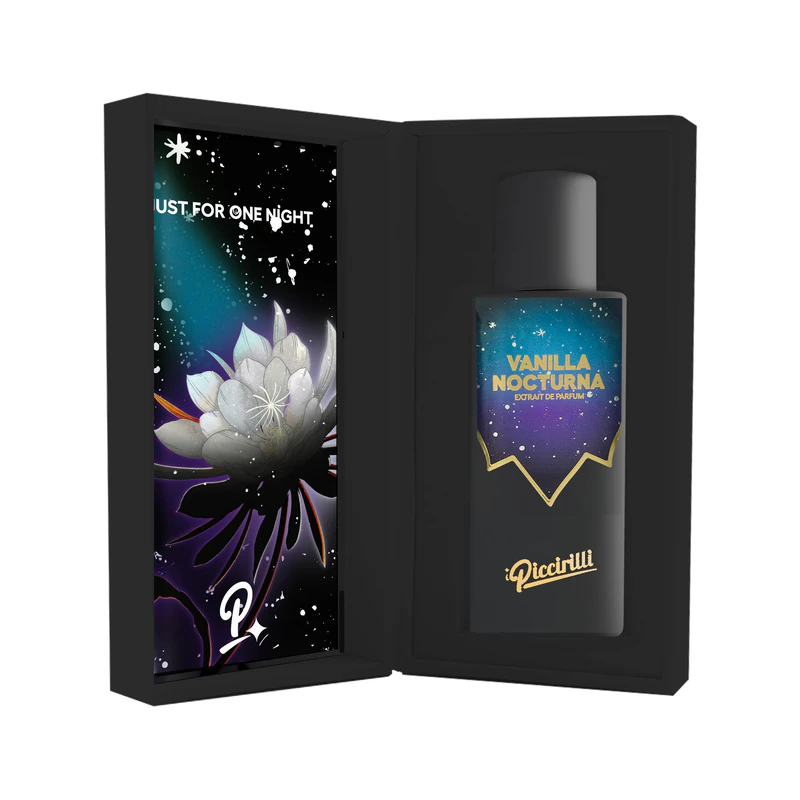 i Piccirilli Vanilla Nocturna Extrait de Parfum 30 ml nella confezione aperta