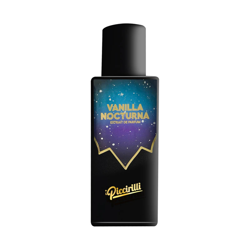i Piccirilli Vanilla Nocturna Extrait de Parfum 30 ml, flacone nero